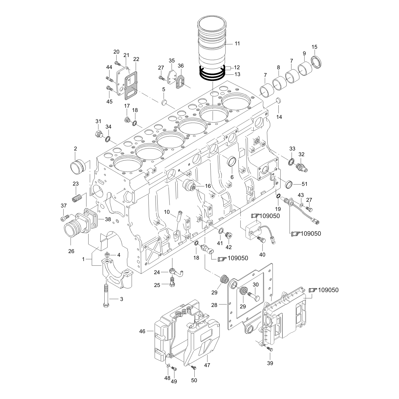 фотография Комплект гильзы цилиндра 836867048 от интернет-магазина sp.parts