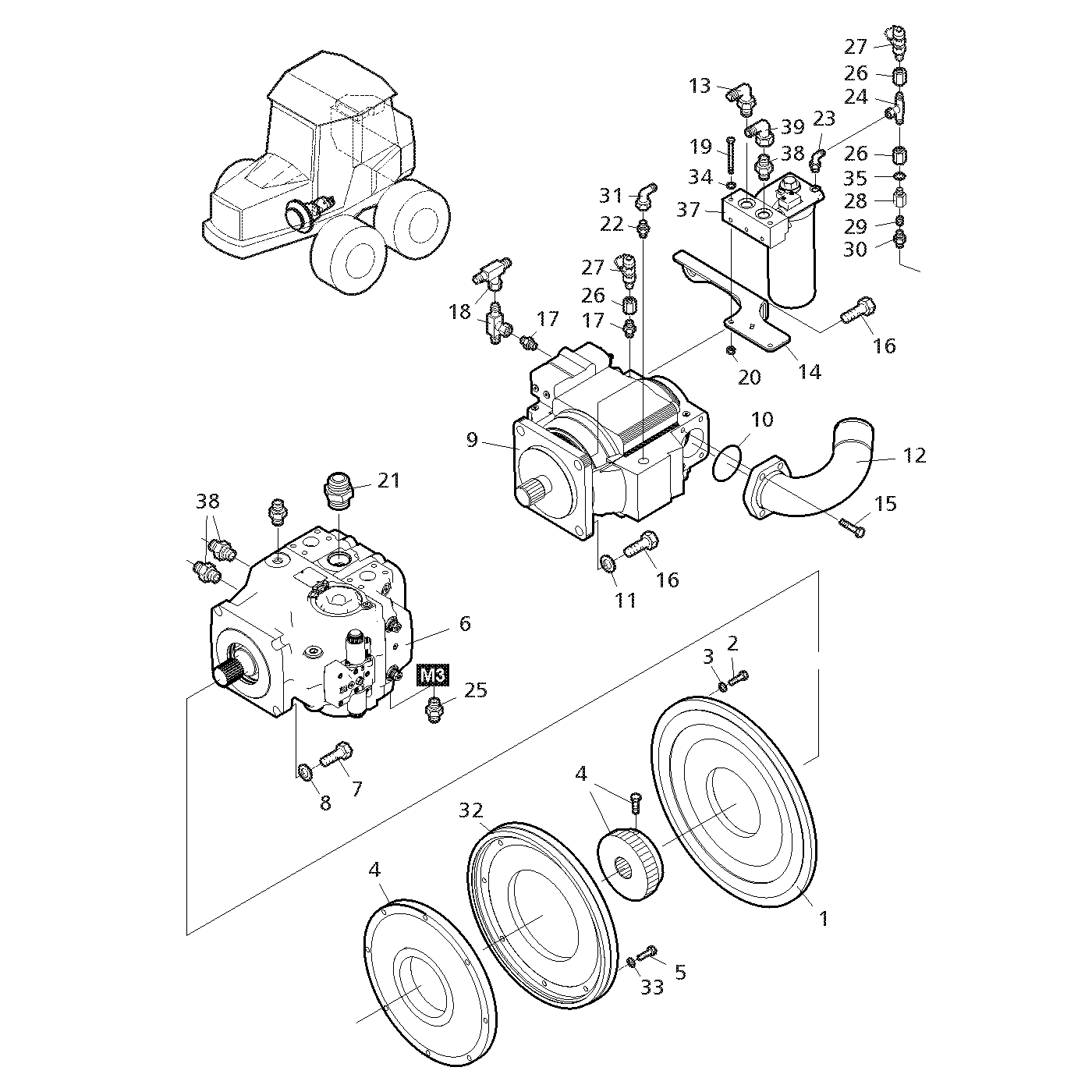 фотография Гидравлический насос 5067847 от интернет-магазина sp.parts