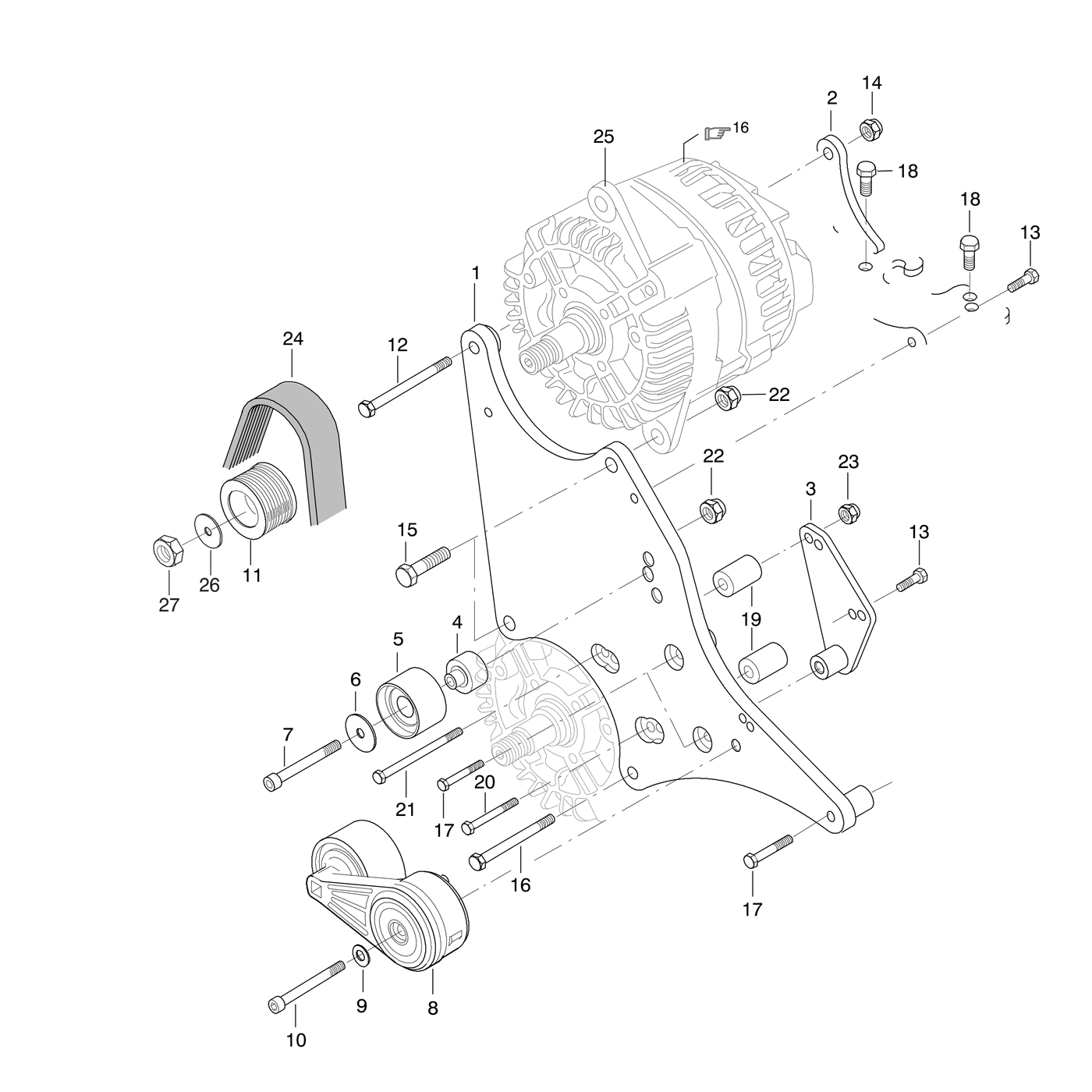 фотография Ременный шкив 5198178 от интернет-магазина sp.parts