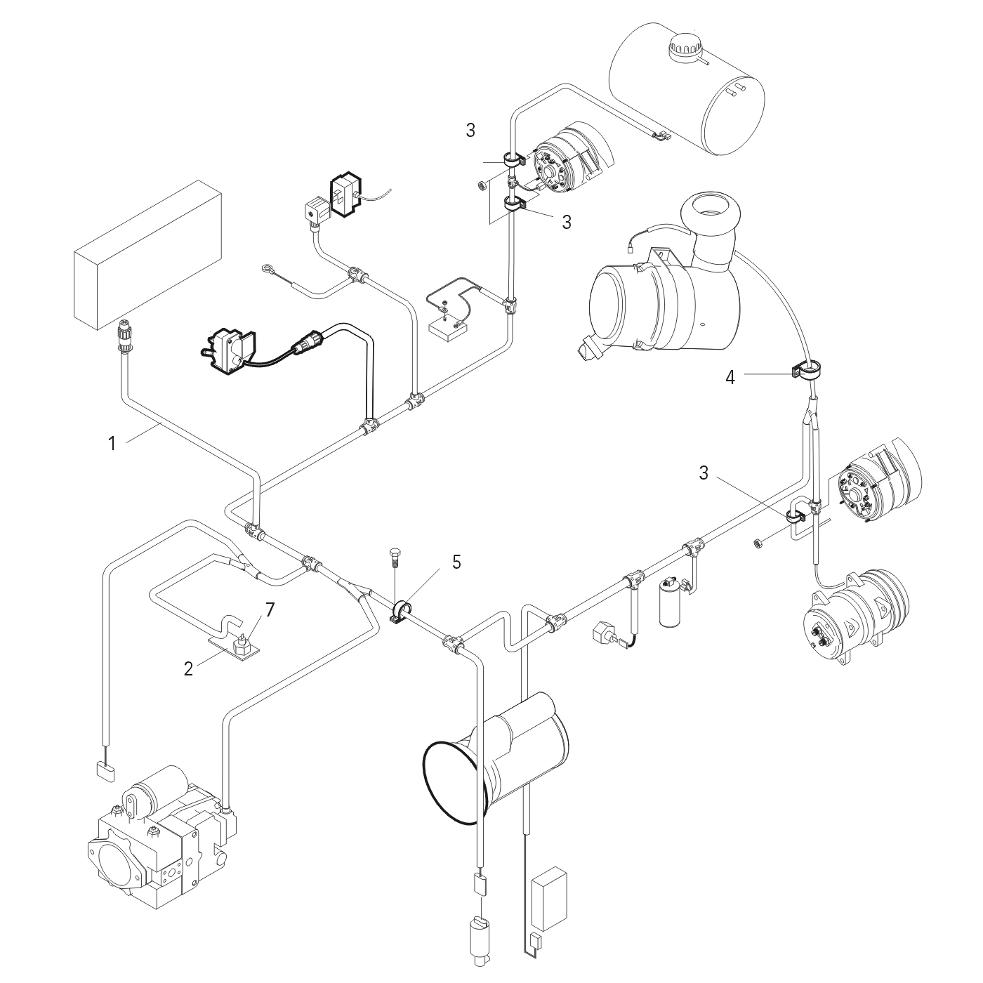 фотография Проводка 5044433 от интернет-магазина sp.parts