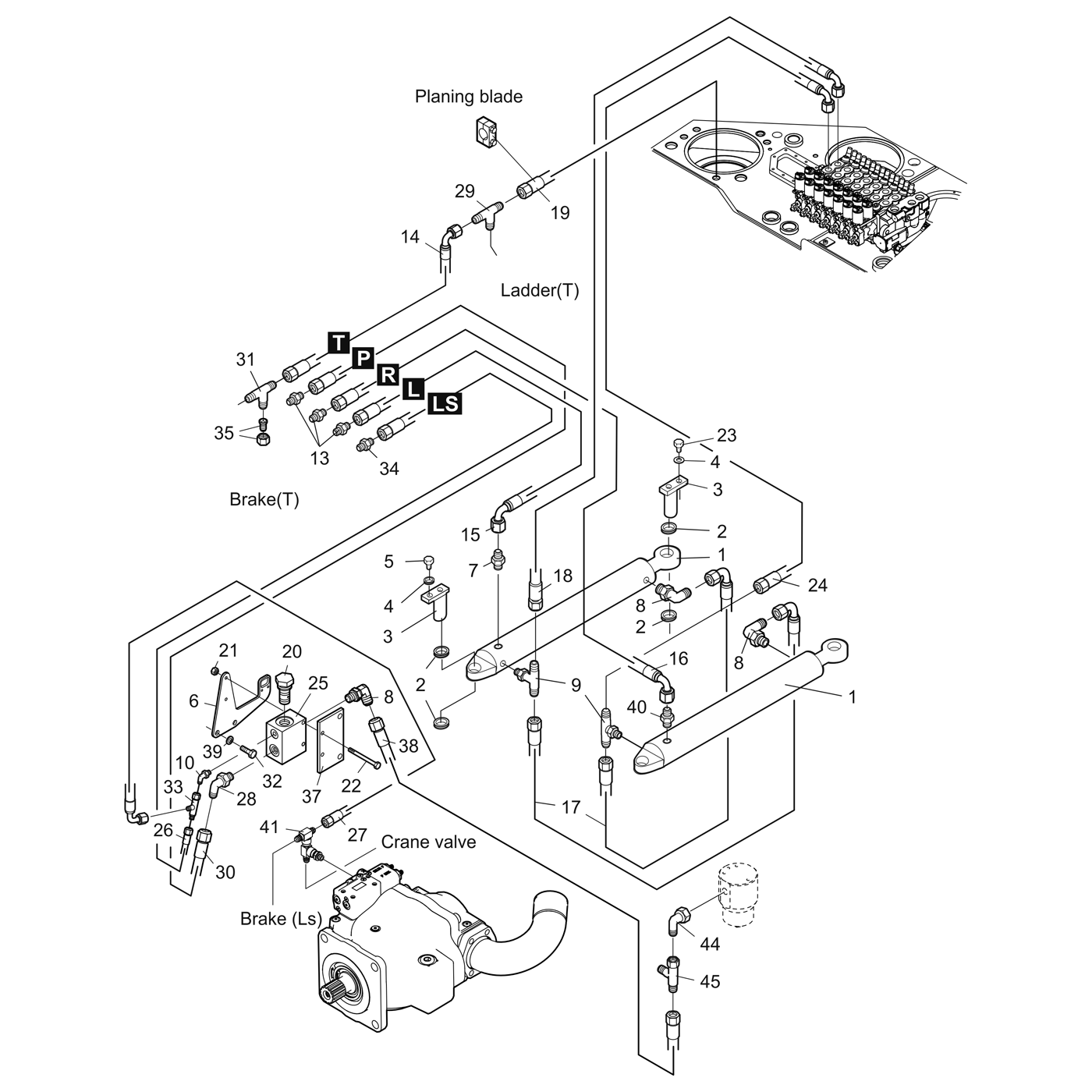 фотография Гидравлический цилиндр 5067808 от интернет-магазина sp.parts