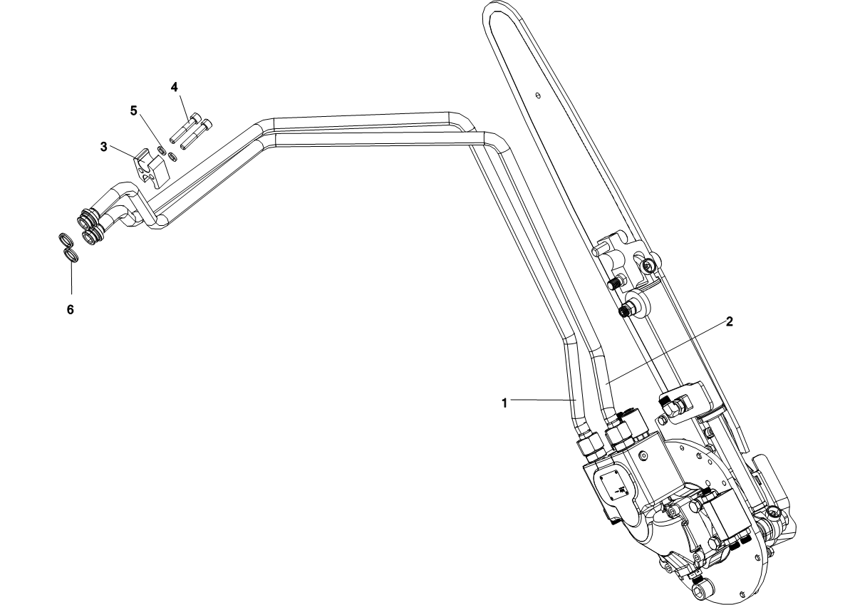 фотография Гидравлическая трубка 5240273 от интернет-магазина sp.parts