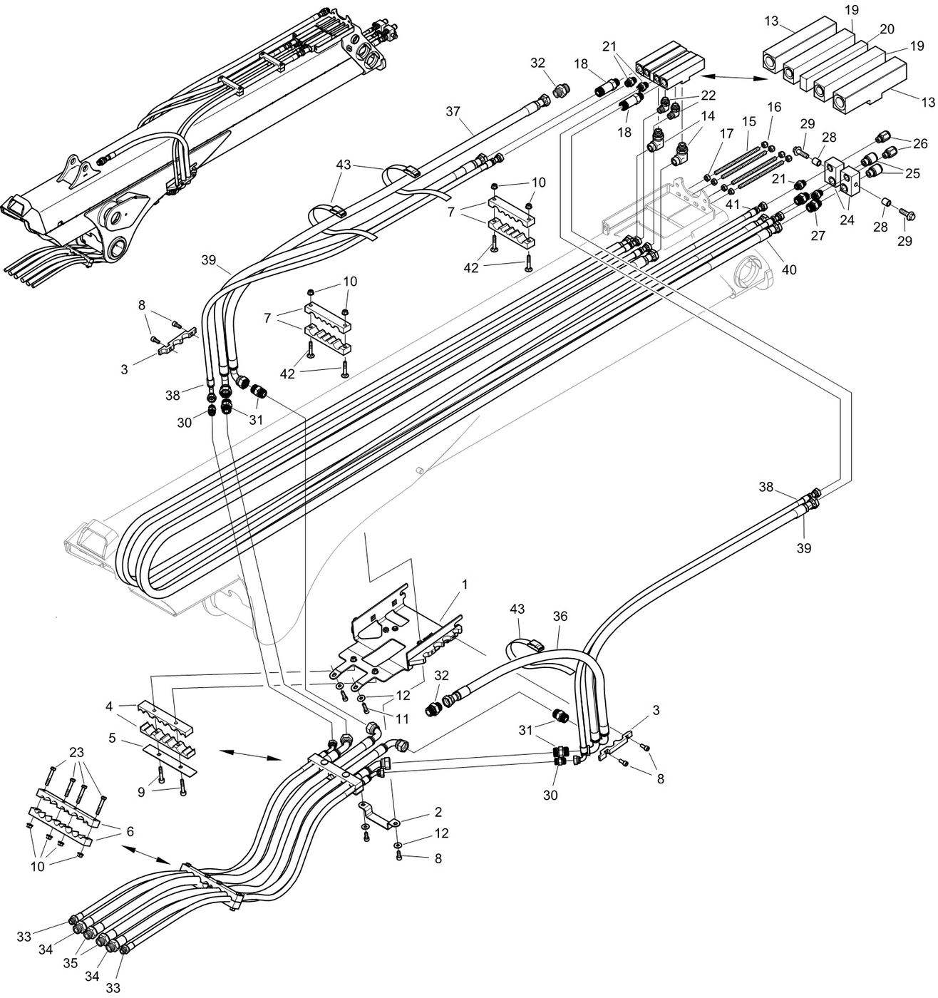 фотография Гидравлический шланг 5244819 от интернет-магазина sp.parts