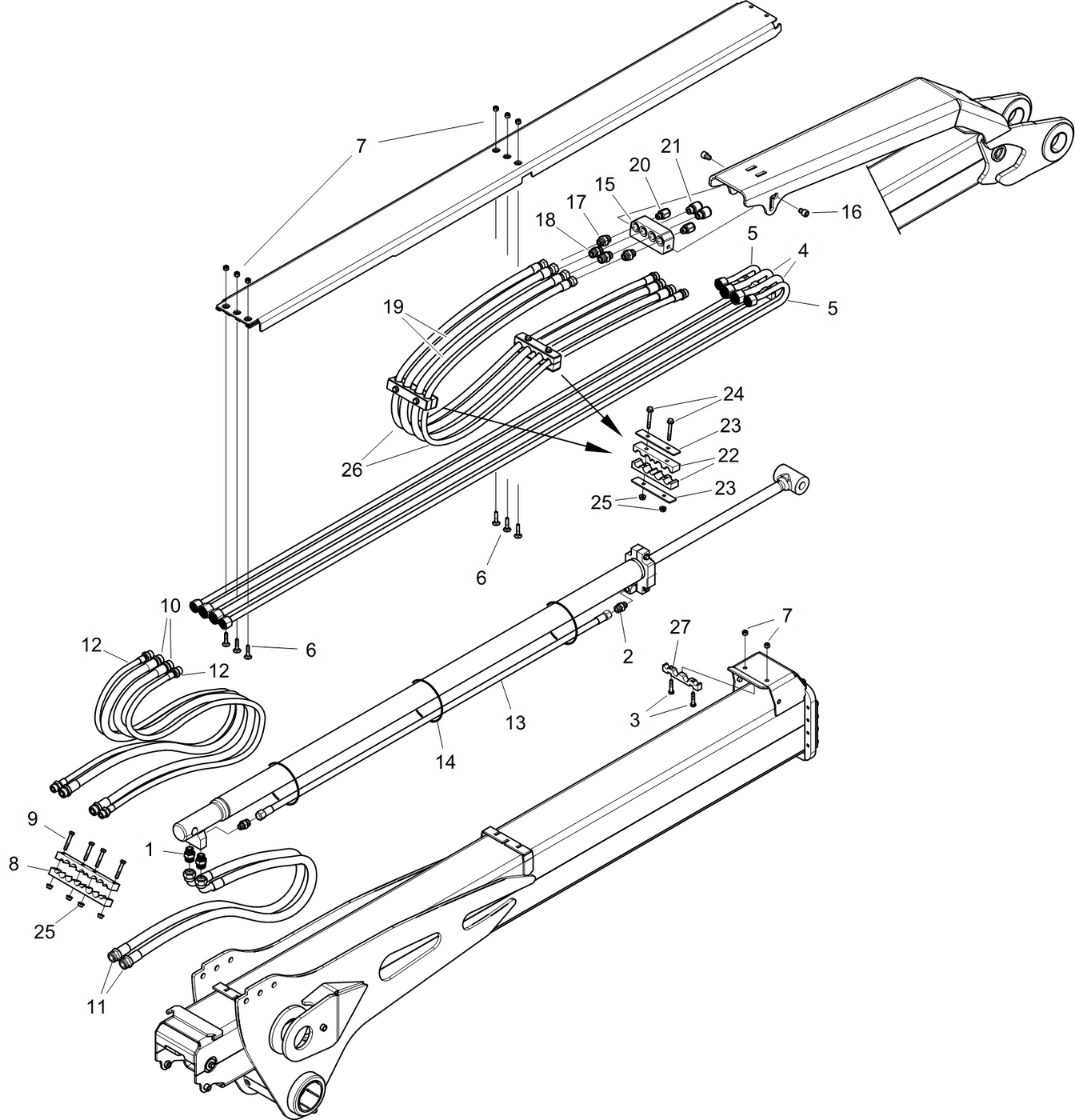 фотография Гидравлический шланг 5250433 от интернет-магазина sp.parts