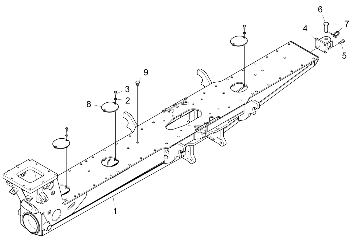 фотография Рама 5245728 от интернет-магазина sp.parts