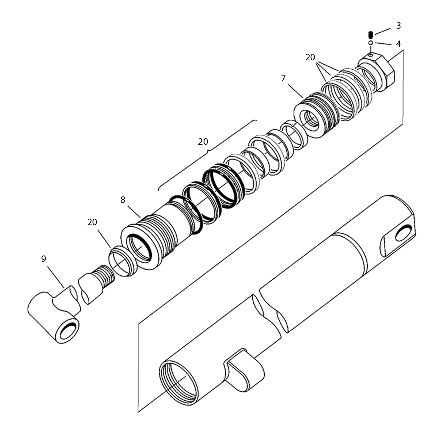 фотография Шток поршня 5263598 от интернет-магазина sp.parts