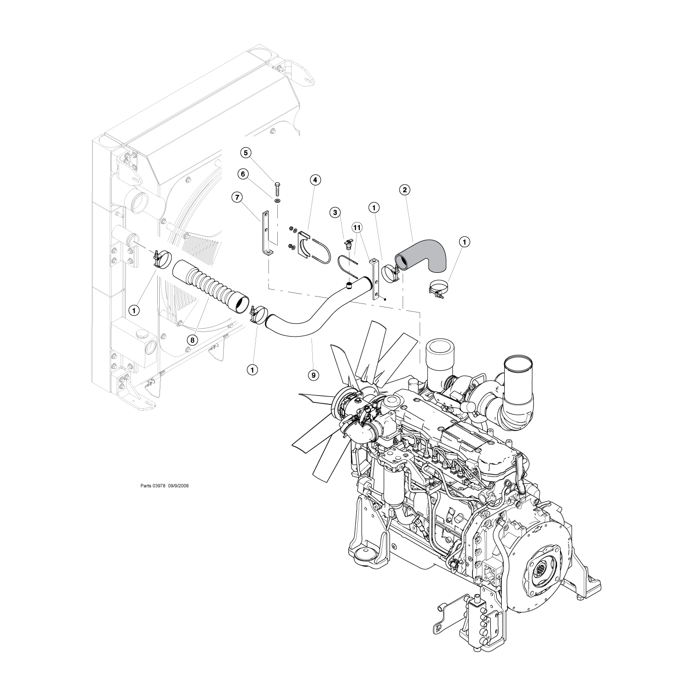 фотография Шланг 82848 от интернет-магазина sp.parts