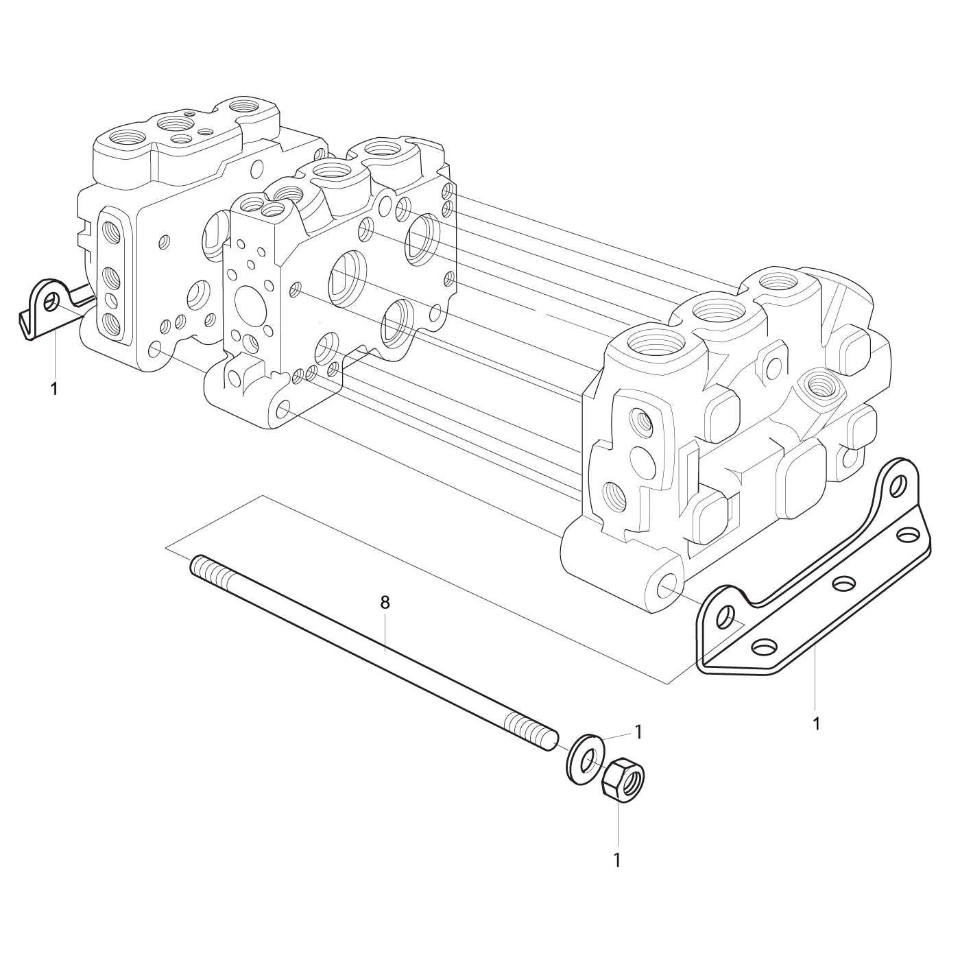 фотография Комплект Главная тяга 5241651 от интернет-магазина sp.parts