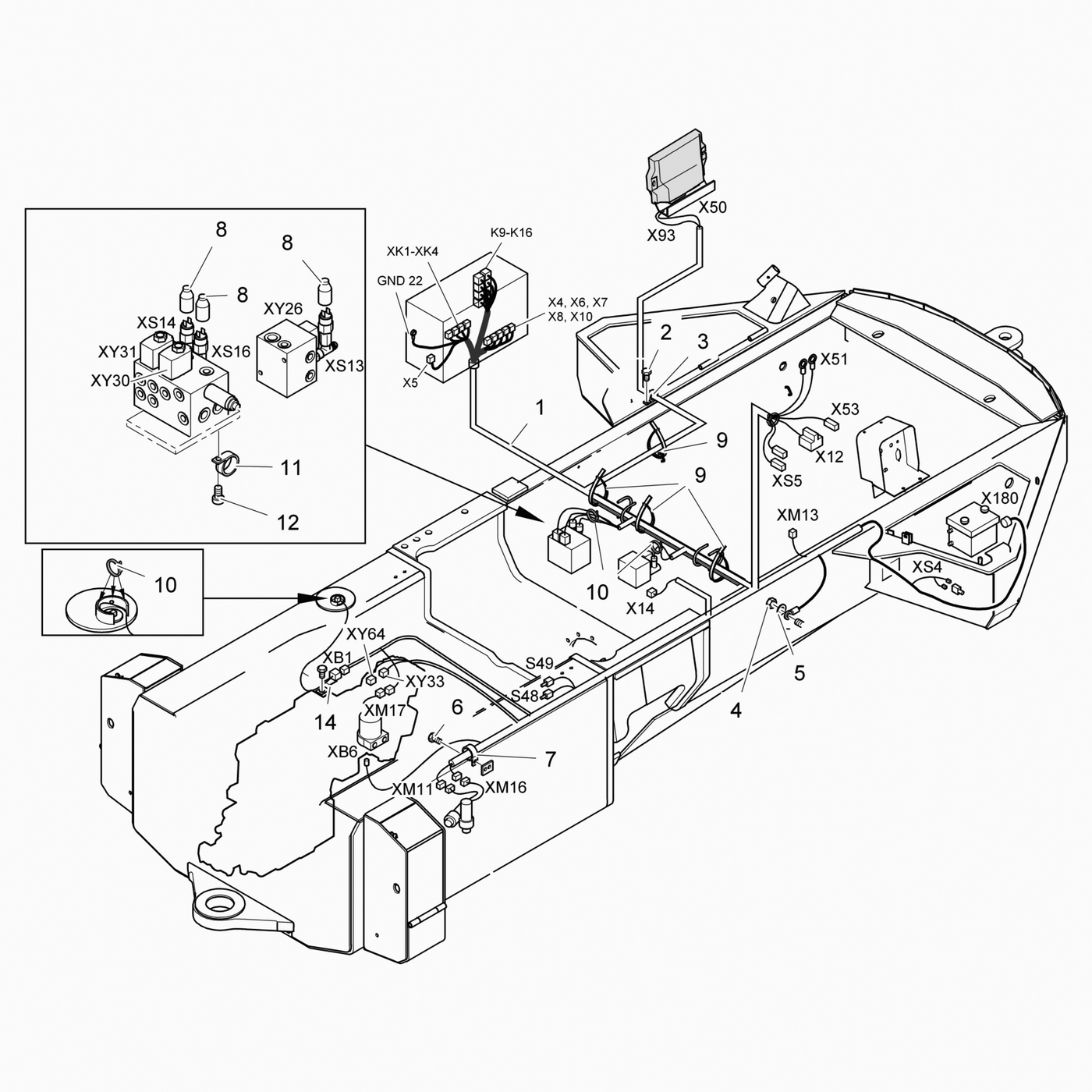 фотография Проводка 5193134 от интернет-магазина sp.parts