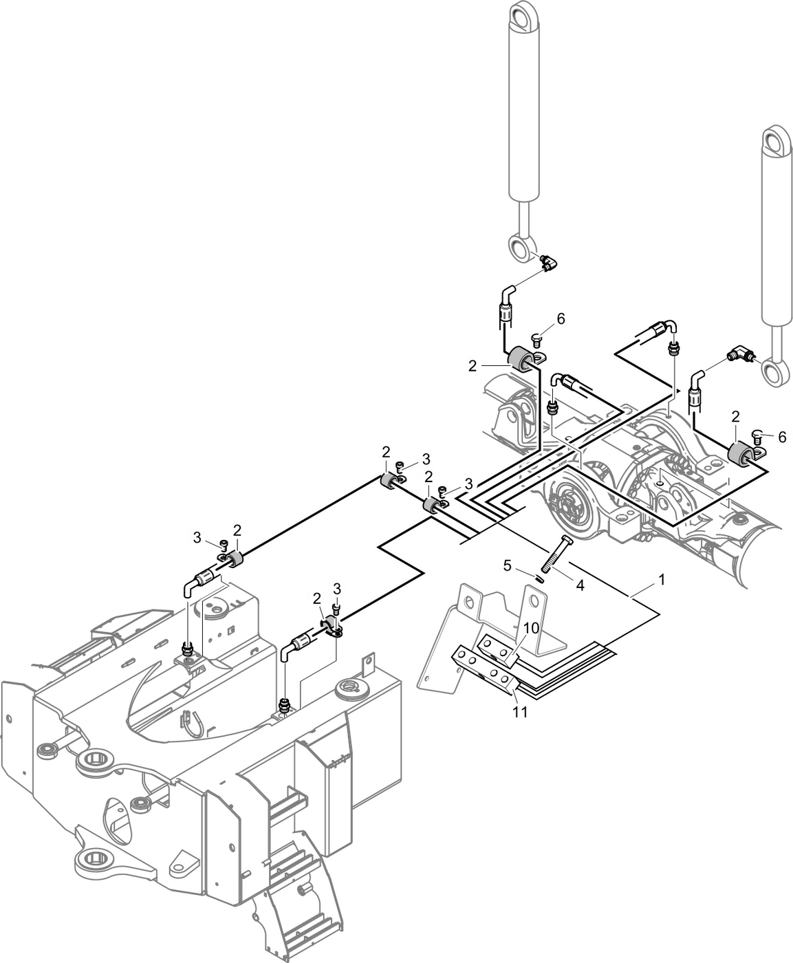 фотография Комплект шланга 5254259 от интернет-магазина sp.parts