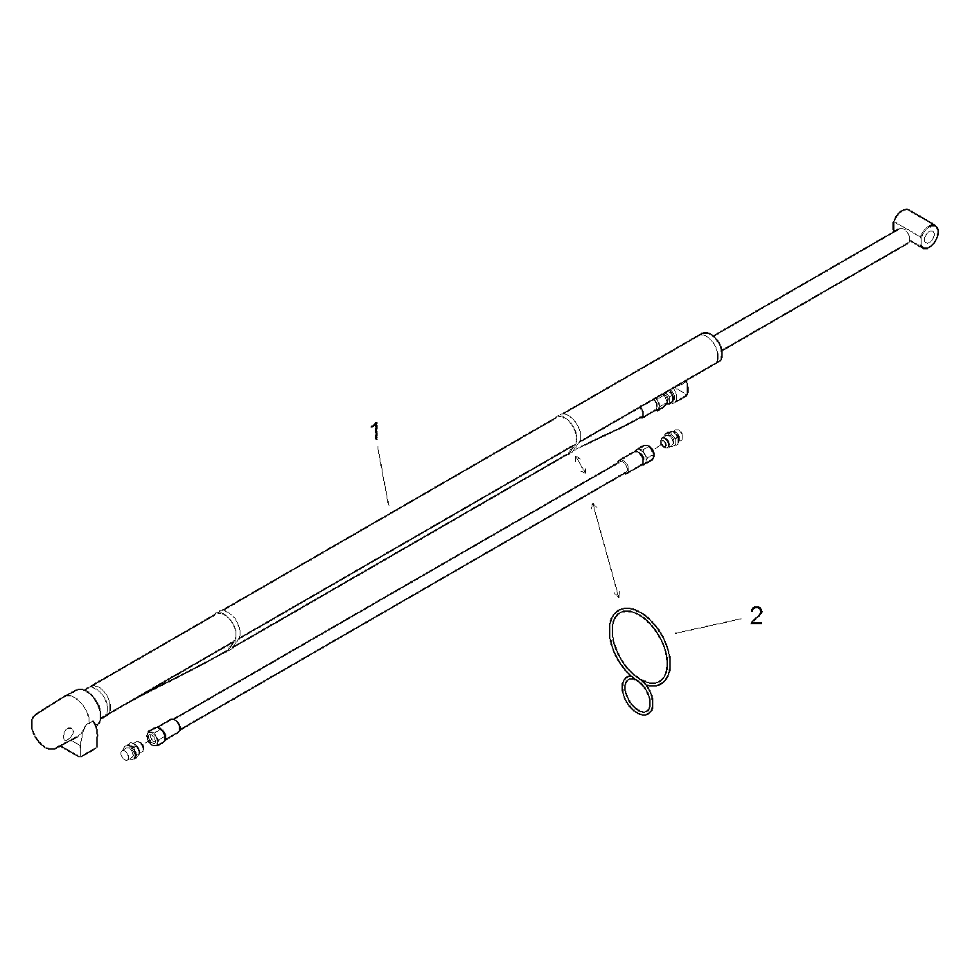 фотография Гидравлический цилиндр 5277793 от интернет-магазина sp.parts