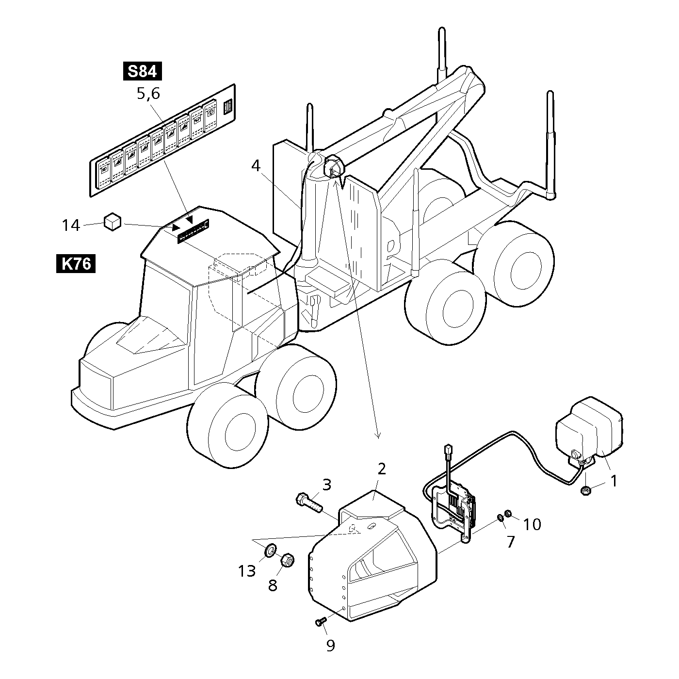 фотография Болт 5041098 от интернет-магазина sp.parts