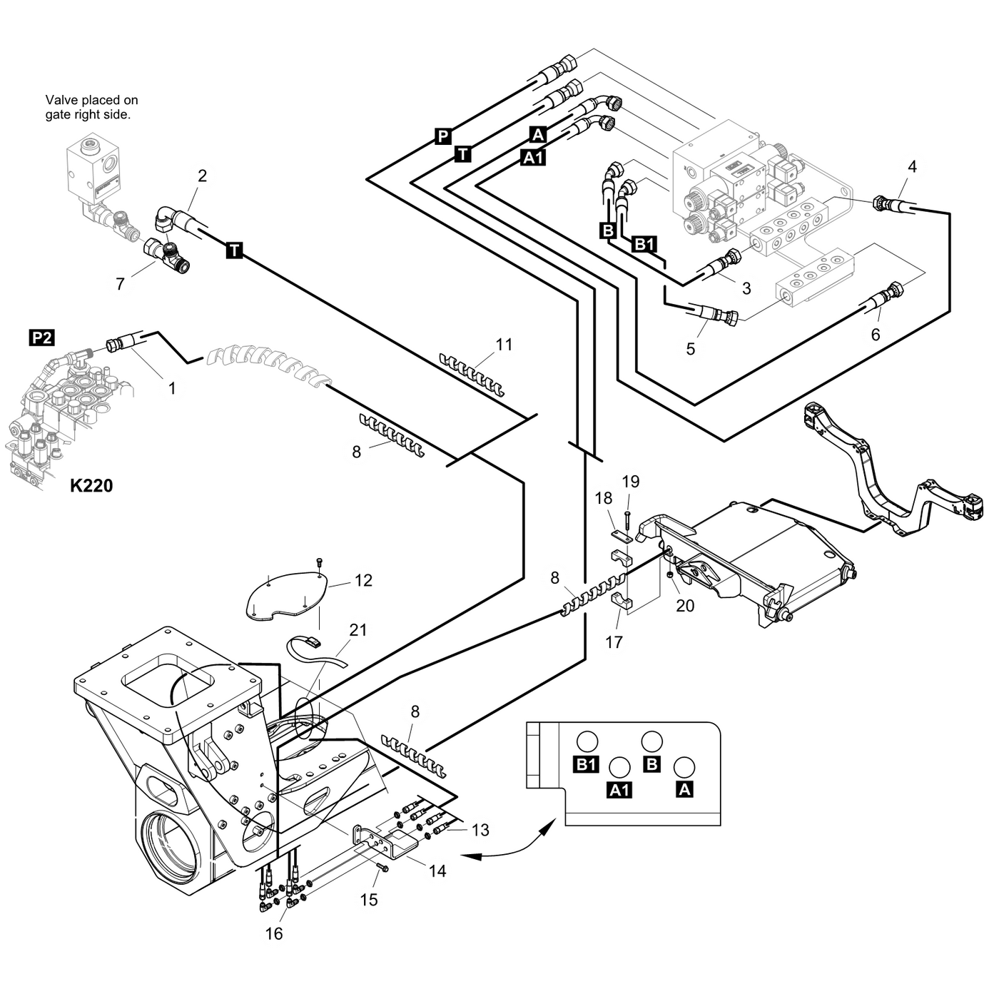 фотография Гидравлический шланг 5216673 от интернет-магазина sp.parts