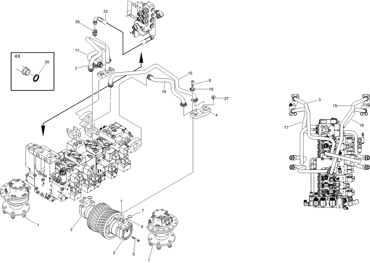 фотография Гидравлический мотор 5219400 от интернет-магазина sp.parts
