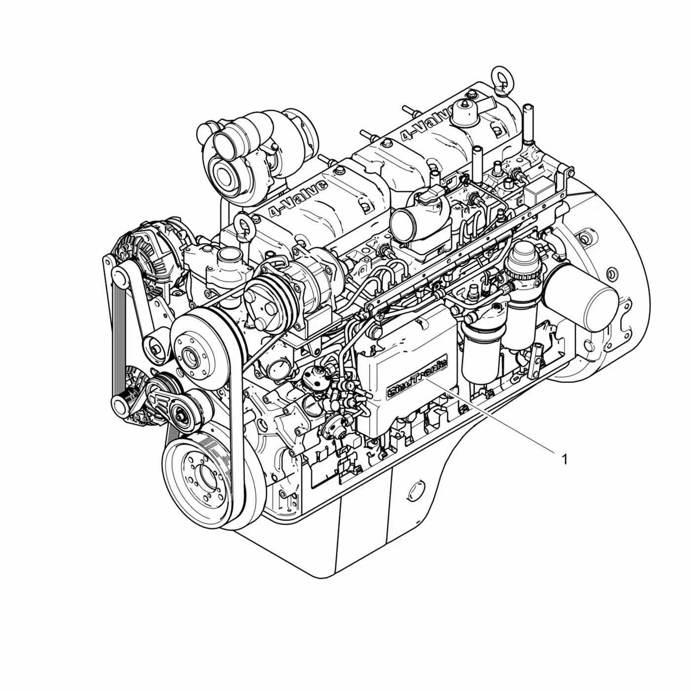 фотография Двигатель 5203367 от интернет-магазина sp.parts