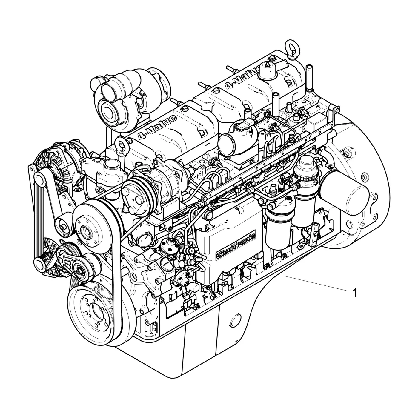 фотография Двигатель 5284660 от интернет-магазина sp.parts